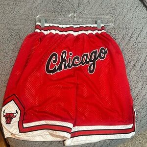 Just Don Chicago Bulls shorts